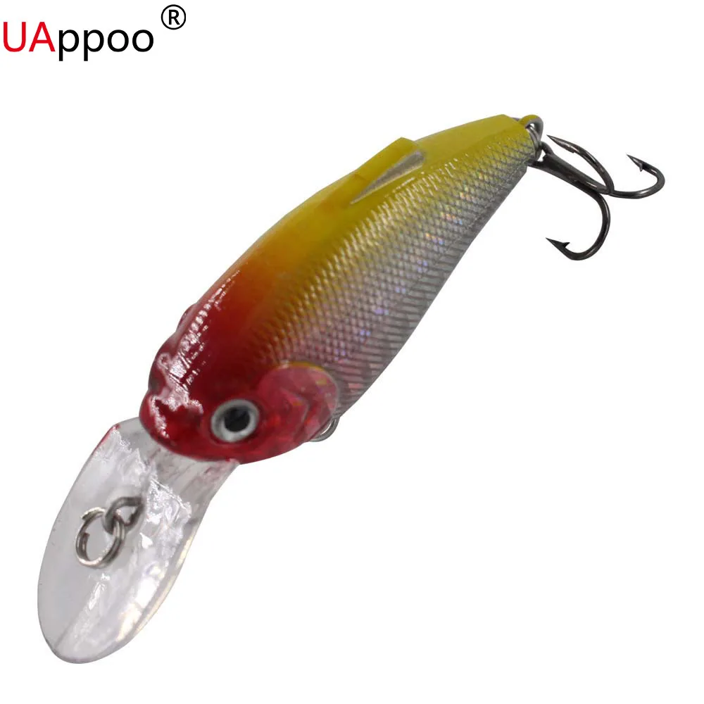 1 шт. плавающей минноу рыболовную приманку лазерная жесткий искусственные