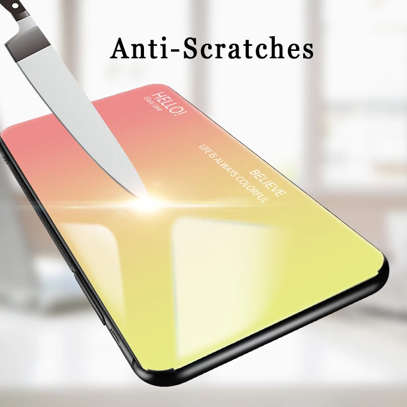 Чехол Toraise для Huawei Honor Play роскошный чехол из закаленного стекла градиентная