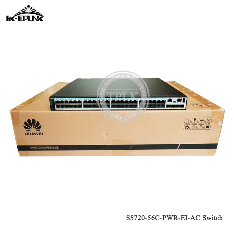 Мазь Хуа Вэй S5720-56C-PWR-EI-AC PoE коммутатор 48 + 10/100/1000BASE-T Ethernet Стандартный Gigabit Интерфейс