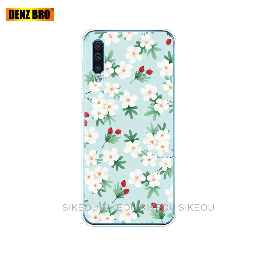 34748 Для samsung Galaxy A50 силиконовый прозрачный Футляр задняя крышка чехол для телефона для samsung A50 A505 A505F SM-A505F мягкий чехол 6,4 - Цвет: 34748