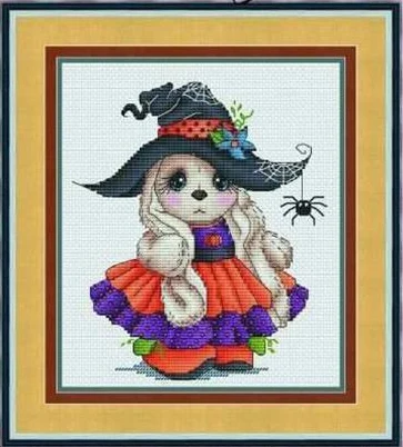 Набор для вышивки крестом набор рукоделия 14CT & 16CT маленький кролик Хэллоуина|cross