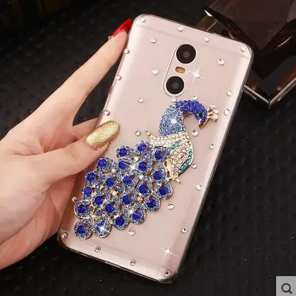 Роскошный модный чехол с кристаллами мягкий бриллиантами для Xiaomi Redmi 4 Pro 4A 4X Note 3