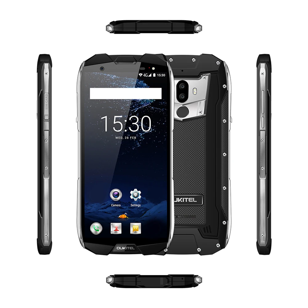 OUKITEL WP5000 фаблет 4G 5 7 '✖MP Android 1 Helio P25 Octa Core 2 ГГц 6 ГБ + B IP68 Водонепроницаемый