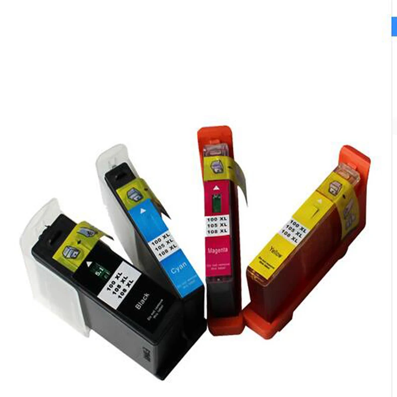 Картридж с чернилами Einkshop 100 100xl 105 105xl 108 108xl для Lexmark S305 S405 S505 S605 Pro205 Pro705 Pro805 Pro905 708 208
