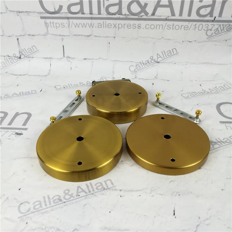 Заказ образца античная латунная отделка железная Потолочная пластина подвесной