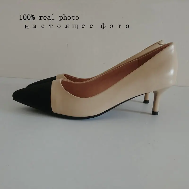 ASILETO/женские туфли лодочки Туфли из натуральной кожи на высоком каблуке с острым