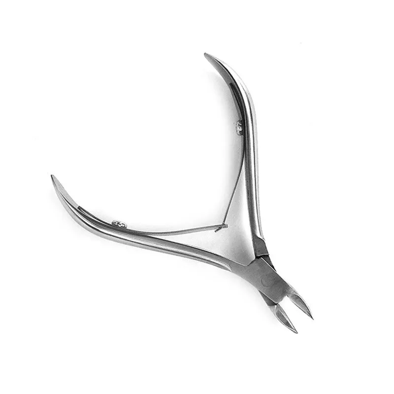 

5pcs/lot Silver Nail Cuticle Nipper Stainless Steel Clipper Trim Dead Skin Nail Art Remover Manicure Pliers Care Cutter Tools