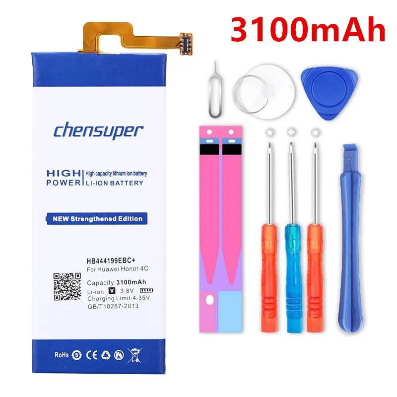 

Аккумулятор chensuper HB444199EBC 3100 мА · ч для Huawei Honor 4C C8818
