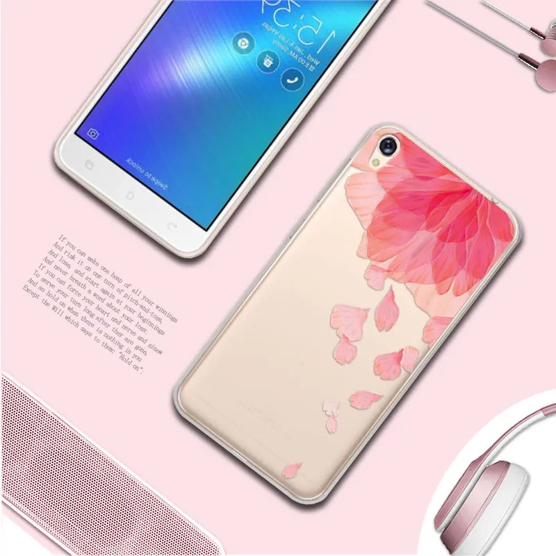 L02 Чехол для ASUS ZenFone Live ZB501KL 5," 3D рельефный кружевной чехол для телефона с цветами и птицами чехол для ASUS ZenFone Live ZB501KL Funda - Цвет: L02
