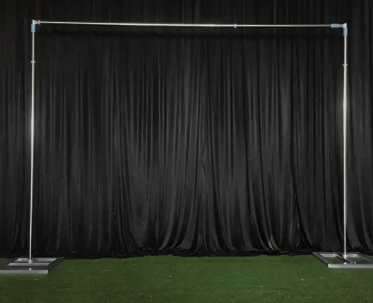 Выдвижной Фотофон из нержавеющей стали для свадьбы занавеска рамки штор WQ09 | Дом