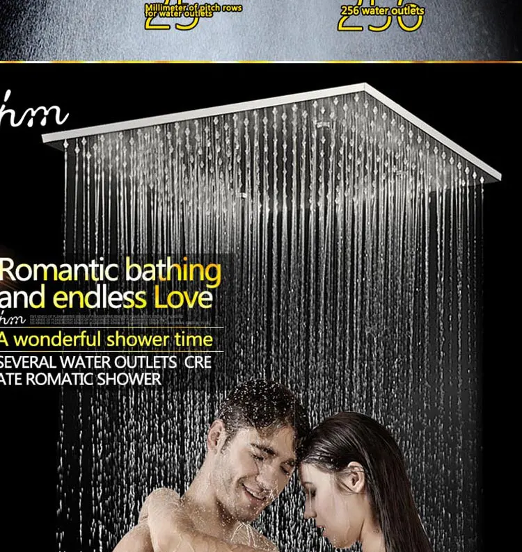 SKY RAIN, скрытый потолочный Душ, современный набор для ванной, дождевая Душевая система, ручной душ
