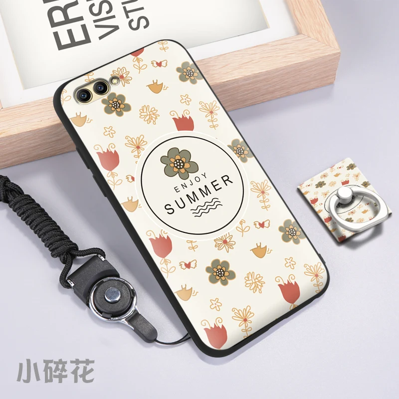 Fundas Телефон чехол для Huawei Honor V10 крышка Краски ТПУ Мягкий силиконовый вид 10