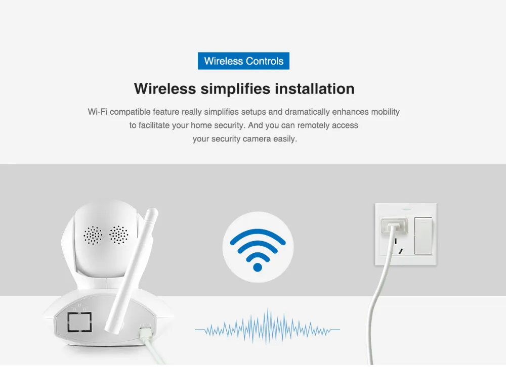 SANNCE 720P Беспроводная сигнализация IP камера Wifi Беспроводная сеть наблюдения Wi-Fi семейная камера безопасности Детский монитор CCTV камера