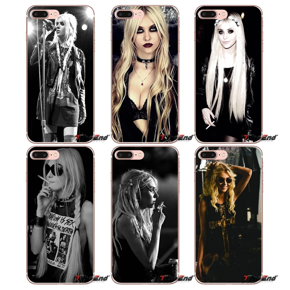 Taylor Momsen красивая девушка для Samsung Galaxy S2 S3 S4 S5 MINI S6 S7 edge S8 S9 Plus Note 2 3 4 5 8 Coque Fundas Design