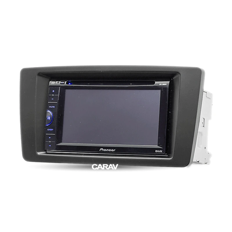 Двойная Din панель Fascia Для SKODA Octavia Laura Yeti радио DVD стереопанель крепление для