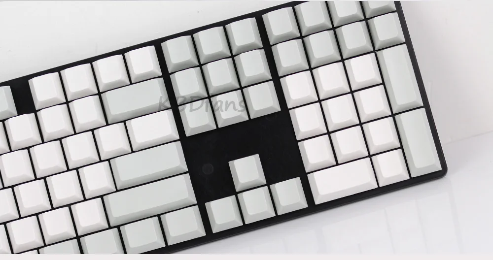 NPKC пустой боковой принт вишни профиль толстый PBT Keycap ANSI ISO раскладка для Cherry MX переключатели Механическая игровая клавиатура