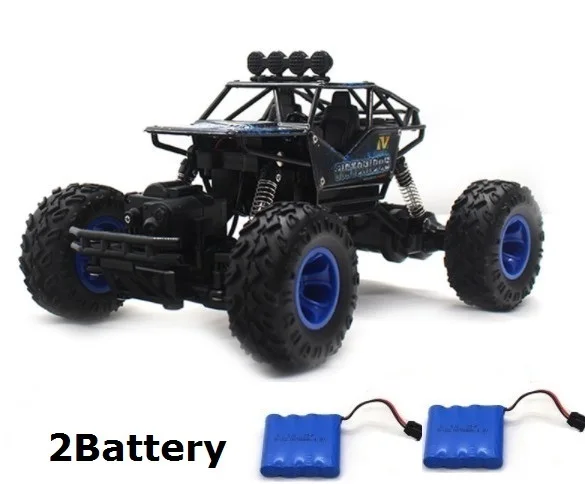 28cm Blue 2 Battery 1:12 4WD Радиоуправляемая машина обновленная версия 2,4G Радиоуправляемая машинка игрушечные машинки RC высокоскоростной грузовик внедорожный грузовик Прямая поставка - Цвет: 28cm Blue 2 Battery