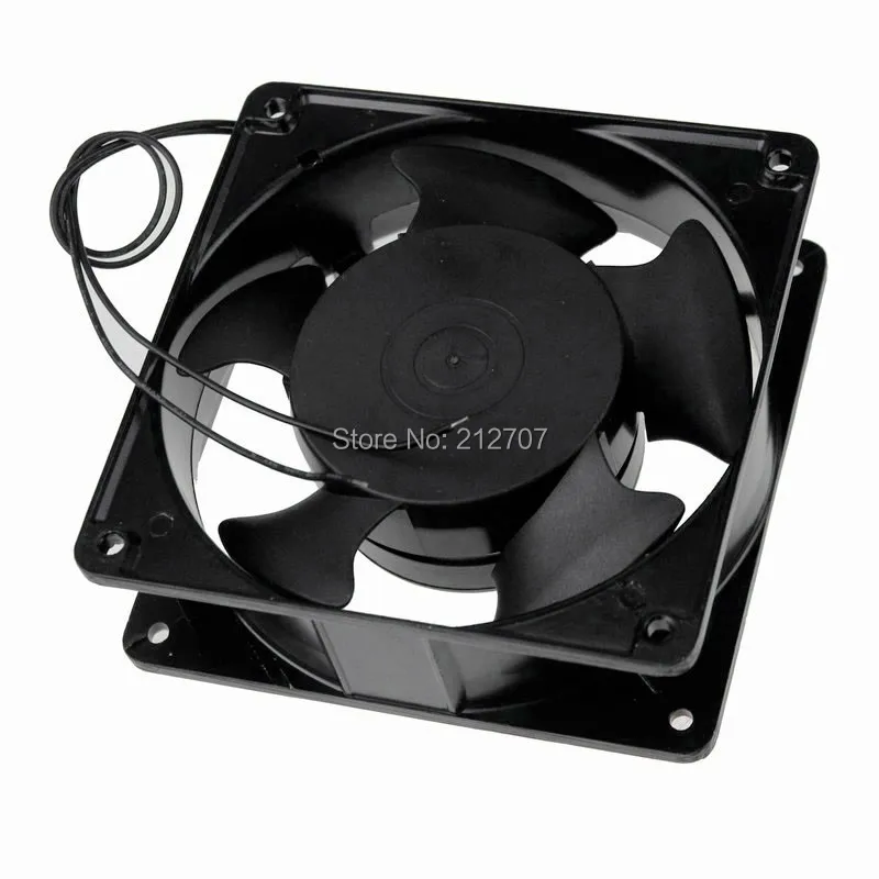 1 шт. Gdstime AC 220 В 240 в 120 мм 2 провода шарикоподшипник 120x120x38 мм 12038B 12 см осевой вентилятор охлаждения