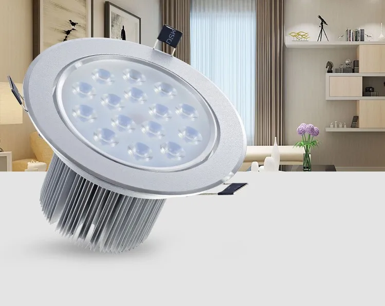 Встраиваемый потолочный светодиодный светильник 1 Вт 3 5 7 9 12 15 18 21 24 точечные