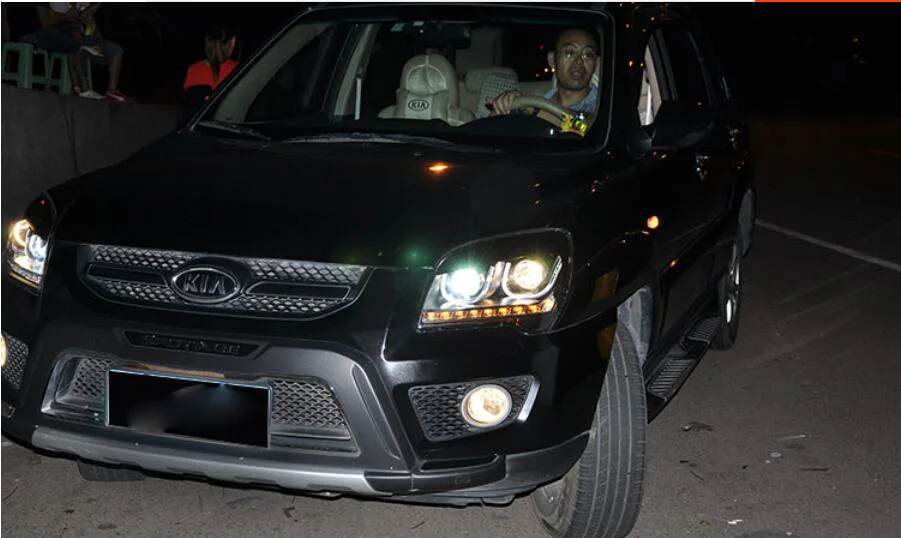 HID, 2007~ 2012, автомобильный Стайлинг, KlA Sportage фара, Sportage, soul, spectora, k5, sorento, kx5, ceed, Sportage фара