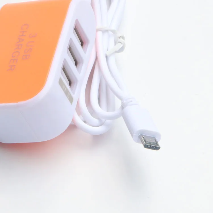 Usb-телефон Зарядное устройство 5V 3A для путешествий на мобильный телефон Зарядное устройство адаптер ЕС розетка универсального Зарядное устройство для iphone samsung Galaxy S8