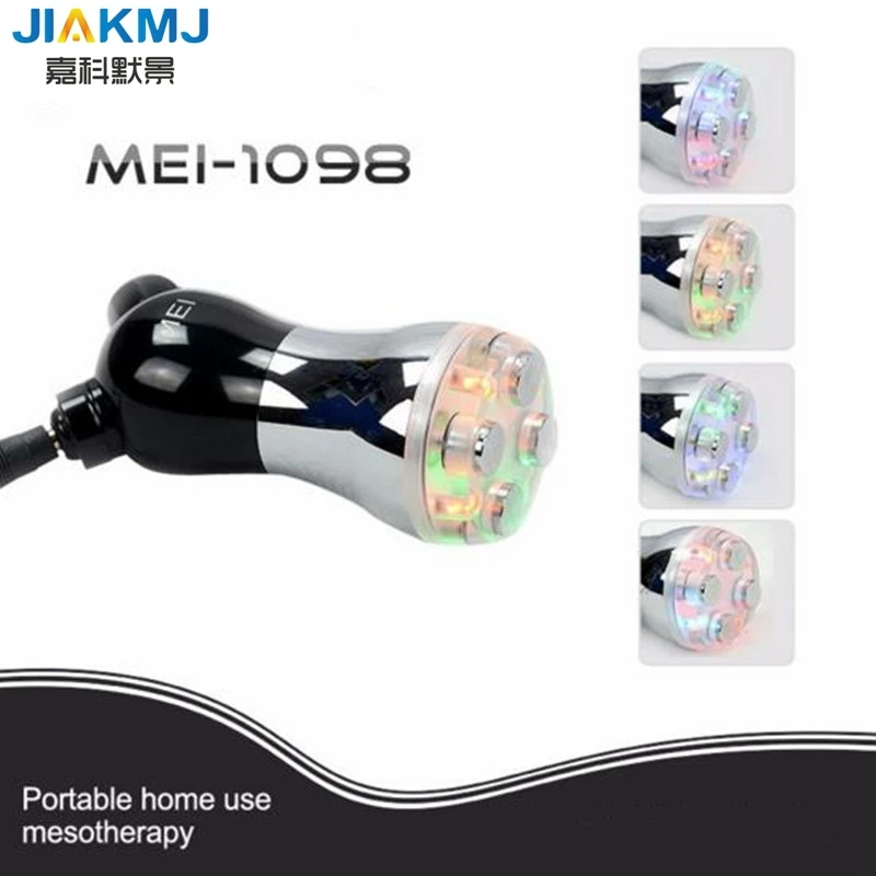 Новинка 2017 многоцветное устройство для мезотерапии электро стимуляции массажа