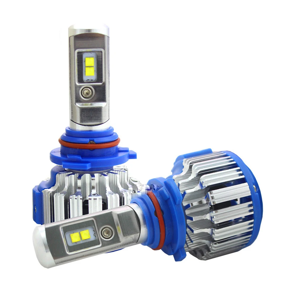 Muxall 1 пара T1 turbo H7 H11 H8 H9 H10 9005 9006 комплект для переоборудования светодиодных фар 70
