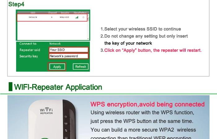 Беспроводной усилитель wifi 300 Мбит/с 802.11N/B/G сеть WiFi Extender сигнала Усилители домашние Интернет Телевизионные антенны Усилитель сигнала repetidor wiFi