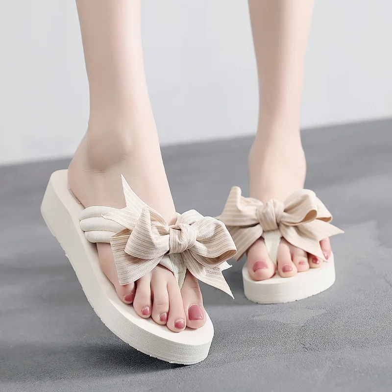 Женские сандалии на платформе и высоком каблуке Zapatillas Летняя обувь Модные