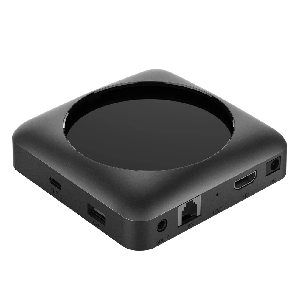 Magicsee N6 Max Android 7,1 Rom 2,4+ 5G Dual Wifi Tv Box Rk3399 Четырехъядерный 4G+ 32G Smart Tv Box с Hd 4K телеприставкой(штепсельная Вилка европейского стандарта - Цвет: Black