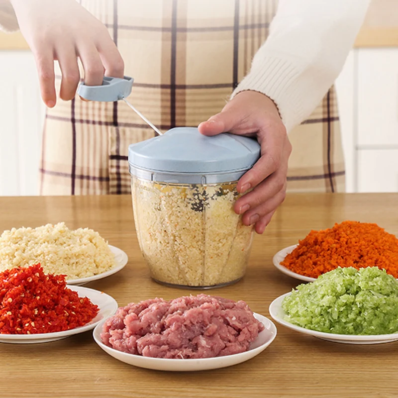 

050 Kitchen accessory Slicer knife Food Chooper Vegetable Cutter Household hand-pulled meat grinder kitchen tool