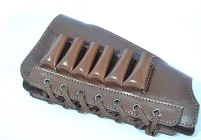 Новинка 100% кожаный держатель картриджа для амуниции|cartridge holder|shotgun stockstock shotguns |