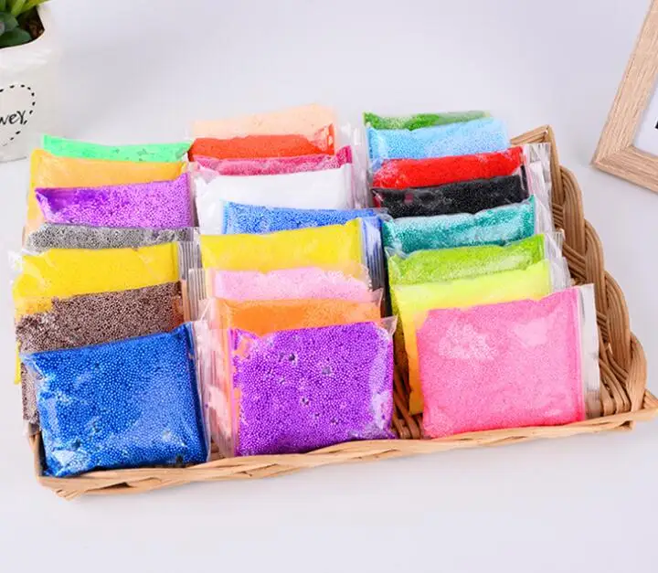 24 цвета Снежная грязь пушистая пена слизь Ароматизированная снятие стресса без