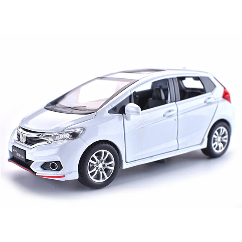 Горячая Распродажа 4 цвета 1:32 Honda Fit металлический сплав модель автомобиля
