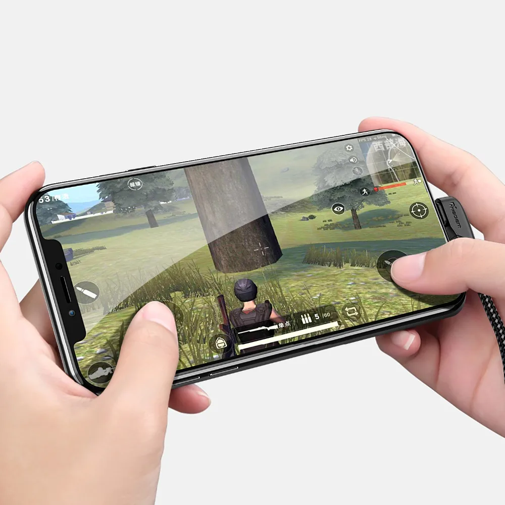 TIEGEM 90 usb-кабель для iPhone X 8 7 6 5 6s plus Кабель для быстрой зарядки кабель мобильного телефона зарядное устройство Usb кабель для передачи данных 1M2M3M