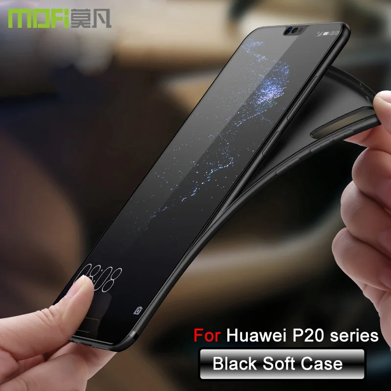 Huawei p20 Pro Чехол huaweip20pro задняя крышка чехол силиконовый черный мягкий mofi P 20 pro