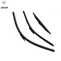 btap 241912 for audi a3 2003 2013 wiper blades new combo silicone rubber boneless windscreen windshield wipers