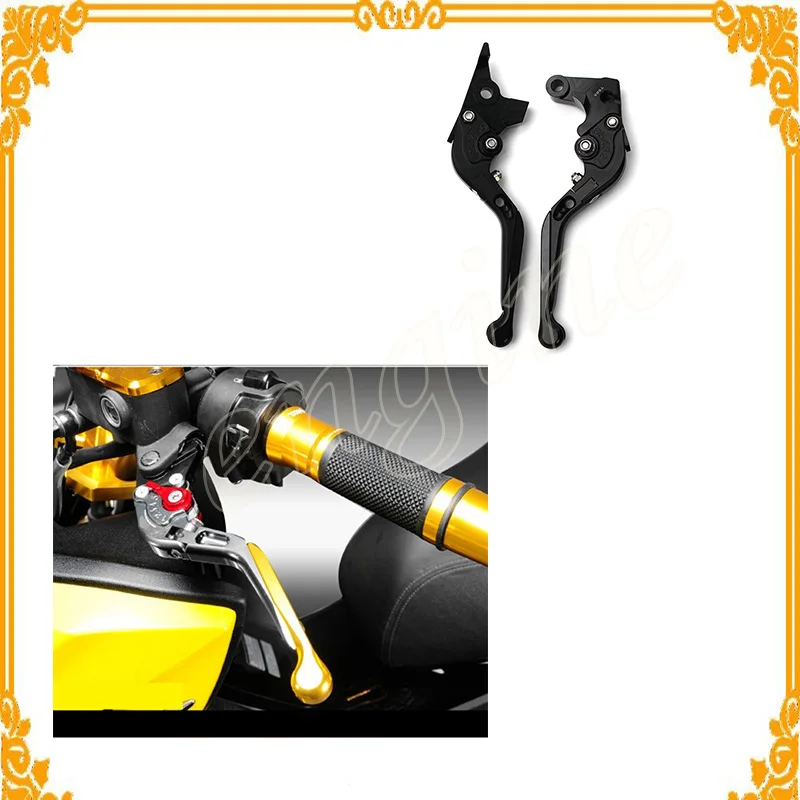Aluminum Alloy Folding Clutch lever Brake Lever for HONDA CBR900RR VTX1300 NC700 S/X Pit Dirt Bike Parts Free Shipping | Автомобили и