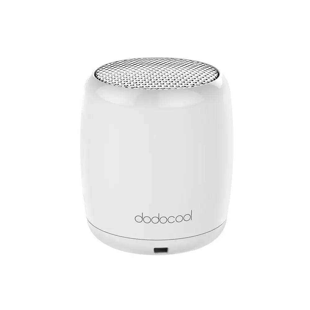 White Dodocool мини портативный Bluetooth динамик портативный стерео громкой музыки квадратная коробка мини беспроводной динамик для компьютерного телефона ПК - Цвет: White