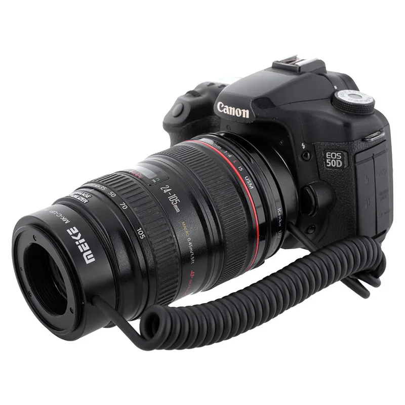 Meike MK-C-UP Авто Макро Удлинитель AF Обратный адаптер для Canon 5D II III 6D 7D 70D 50D 60D 600D 550D 500D