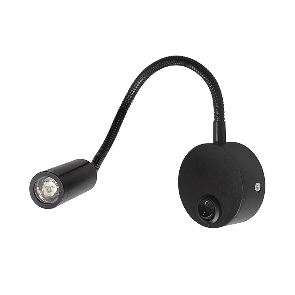 Светодиодная серебристая прикроватная лампа для спальни настенные светильники