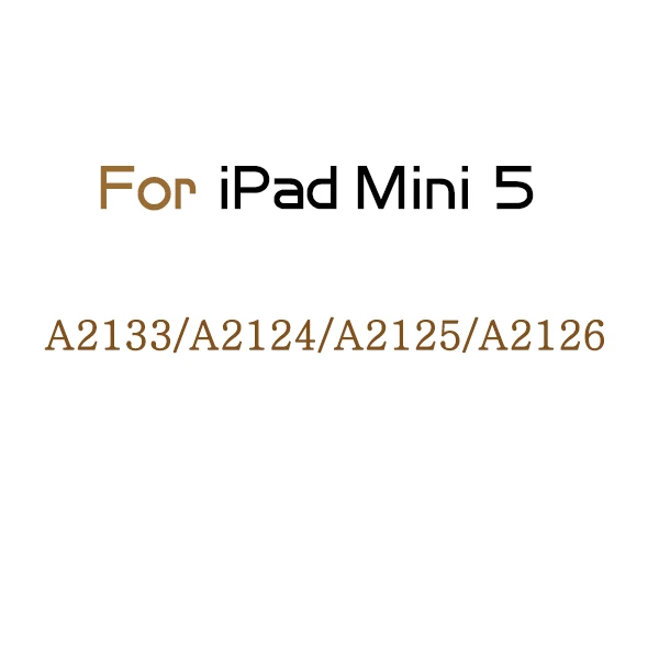 For iPad Mini 5 Чехол для iPad Air 1 2 3 Pro 9,7 10,5 11 смарт-чехол подставка чехол Искусственная кожа чехол для iPad Mini 1 2 3 4 5 противоударный fundas - Цвет: For iPad Mini 5