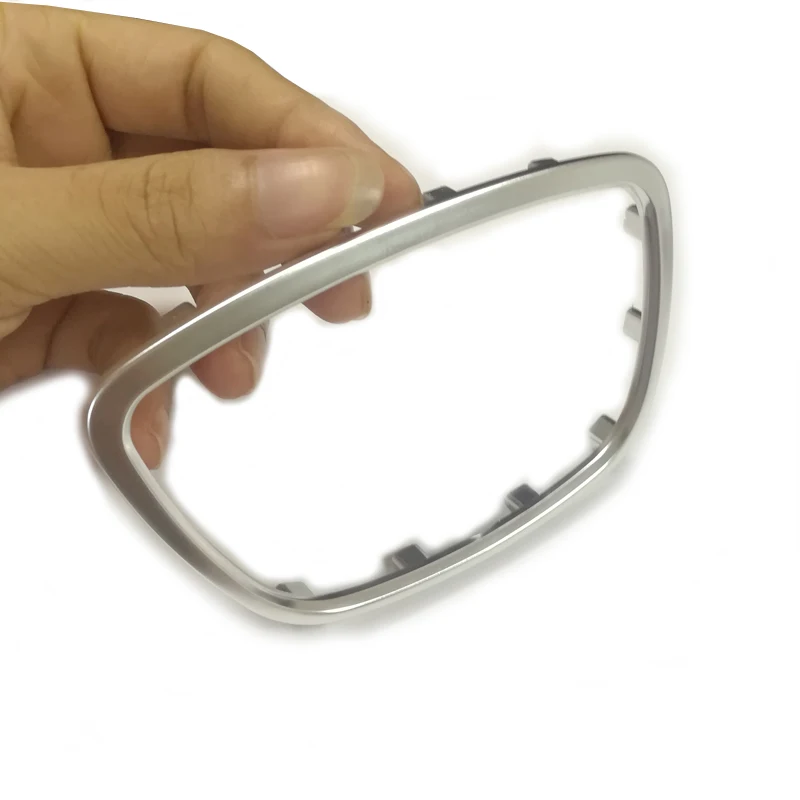 ABS хромированная отделка рулевого колеса Центральная фоторамка стикер