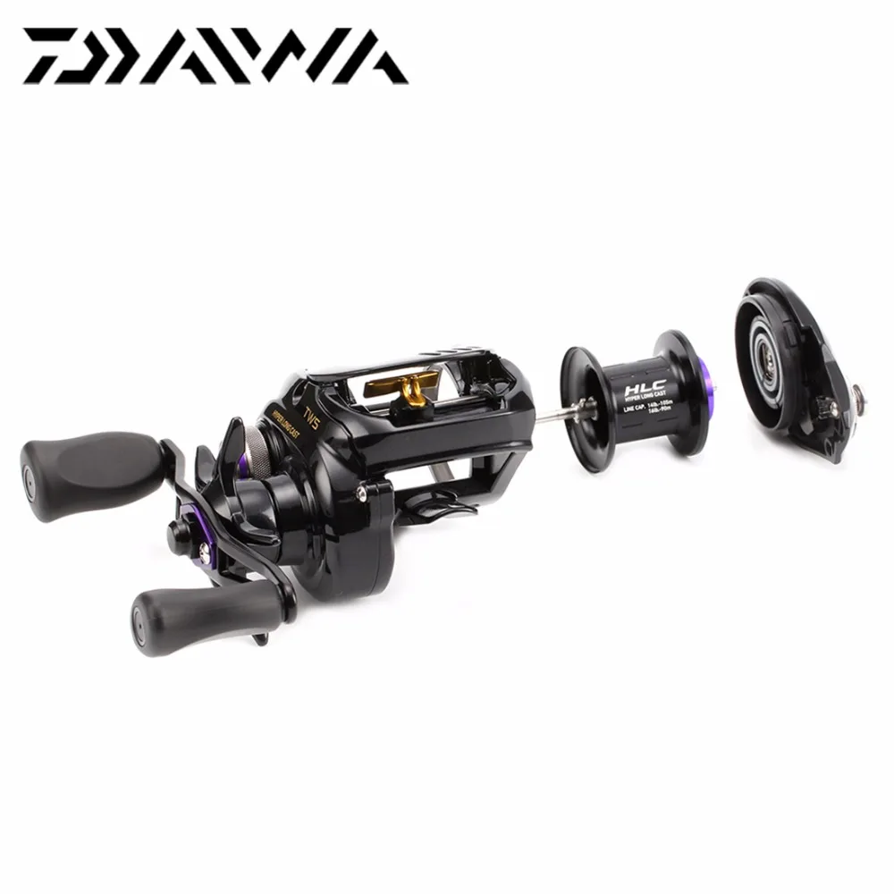 Daiwa TATULA HLC Оригинальный Baitcasting Рыболовная Катушка 7.3/8.1 220 г 8BB Морской Катушки