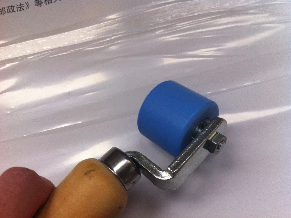 Бесплатная доставка 12 шт. ПТФЭ/тефлоновый ролик для швов|roller seal|roller pressroller guide |