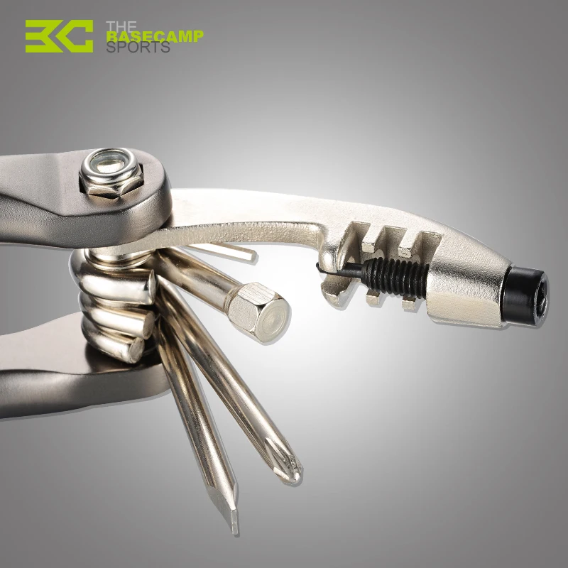 BASECAMP Инструменты для ремонта велосипеда 10 в 1 Набор инструментов горного и