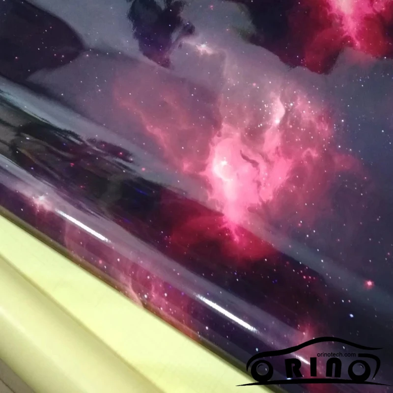Глянцевая виниловая пленка ORINO для Galaxy Space наклейки-бомбинки автомобиля с