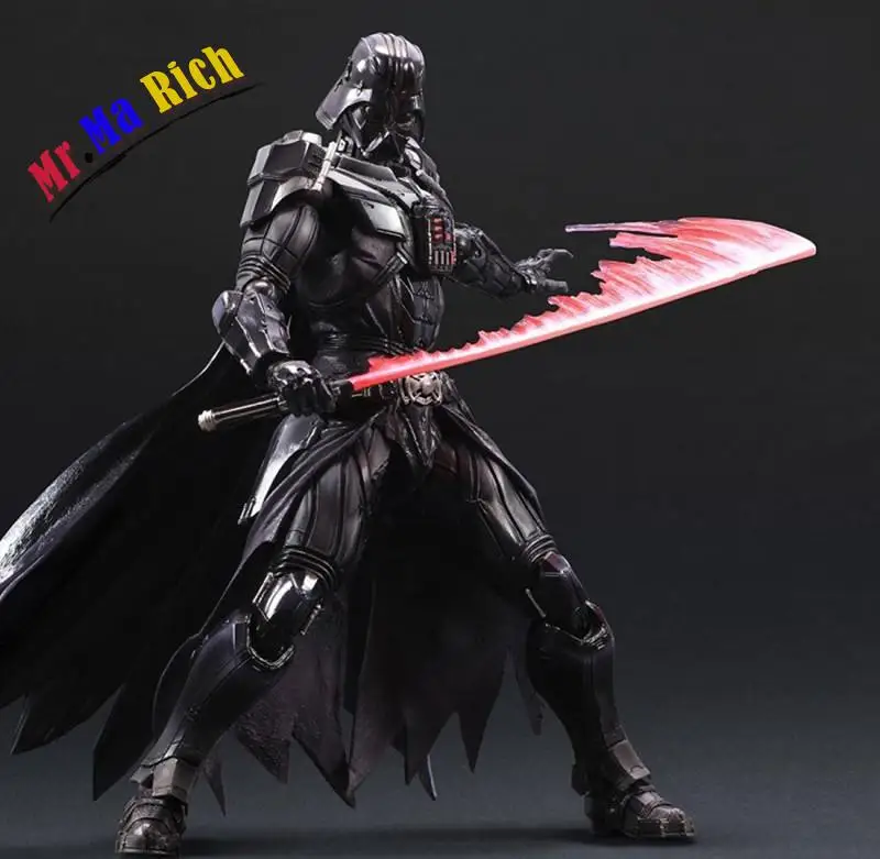 Звездные войны экшн фигурка PlayArts Kai Darth игрушки с Вейдером Коллекция Модель ПВХ 275 мм Звездные войны, Вейдер Play Arts Kai