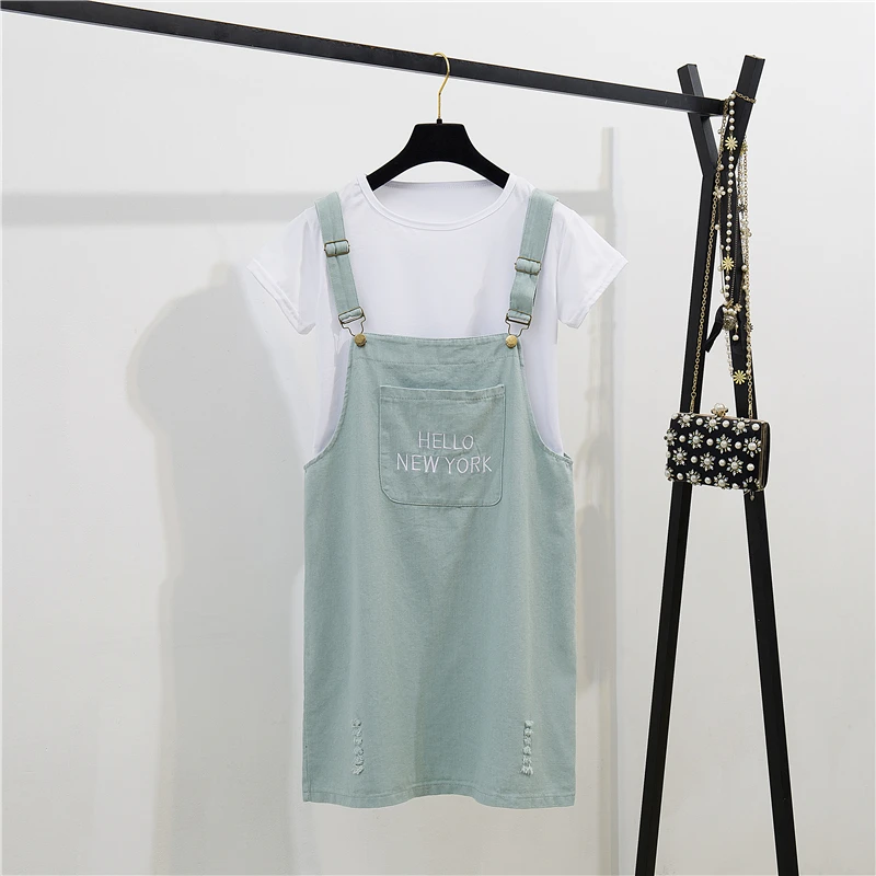 2019 летние женские Модные о образный вырез + комбинезон комплекты из двух