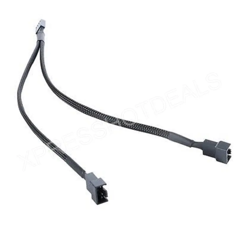 Новый 4-контактный для 2 x 4-контактный/3-контактный PWM удлинитель кабеля к
